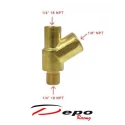 Adaptor Y Senzor Presiune / Temperatură Ulei 1/4-18NPT